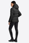 Quilted Puffer Jacket - Black