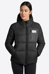 Quilted Puffer Jacket - Black