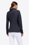 Jersey Mesh Riding Jacket - Navy
