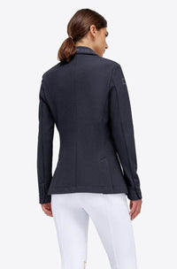 Jersey Mesh Riding Jacket - Navy