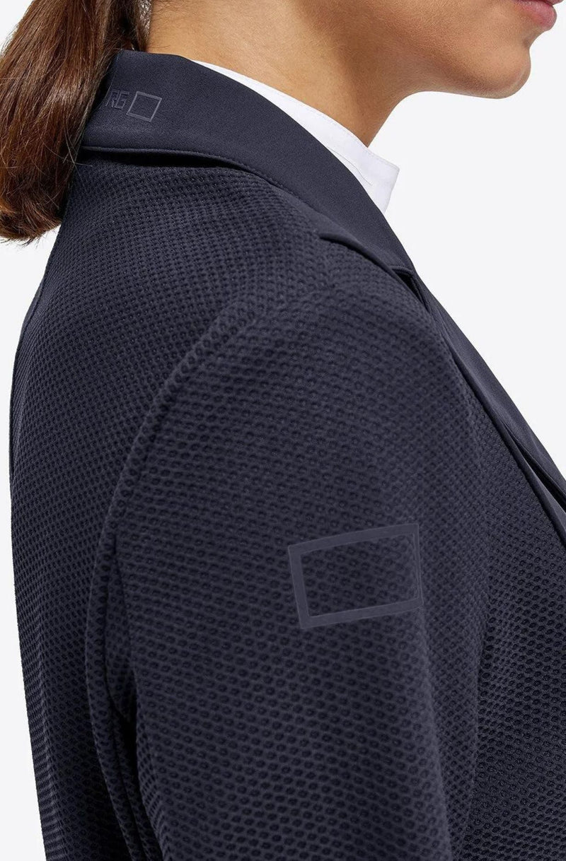 Jersey Mesh Riding Jacket - Navy