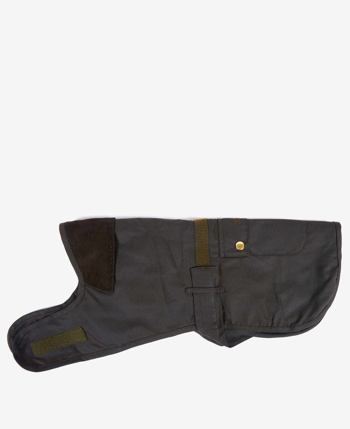 2 in 1 Wax Dog Coat - Olive