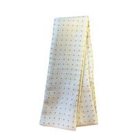 Riding Stock Pin Spot Cream/Gold