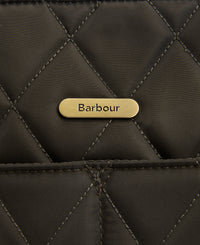 Quilted Tote Bag - Olive