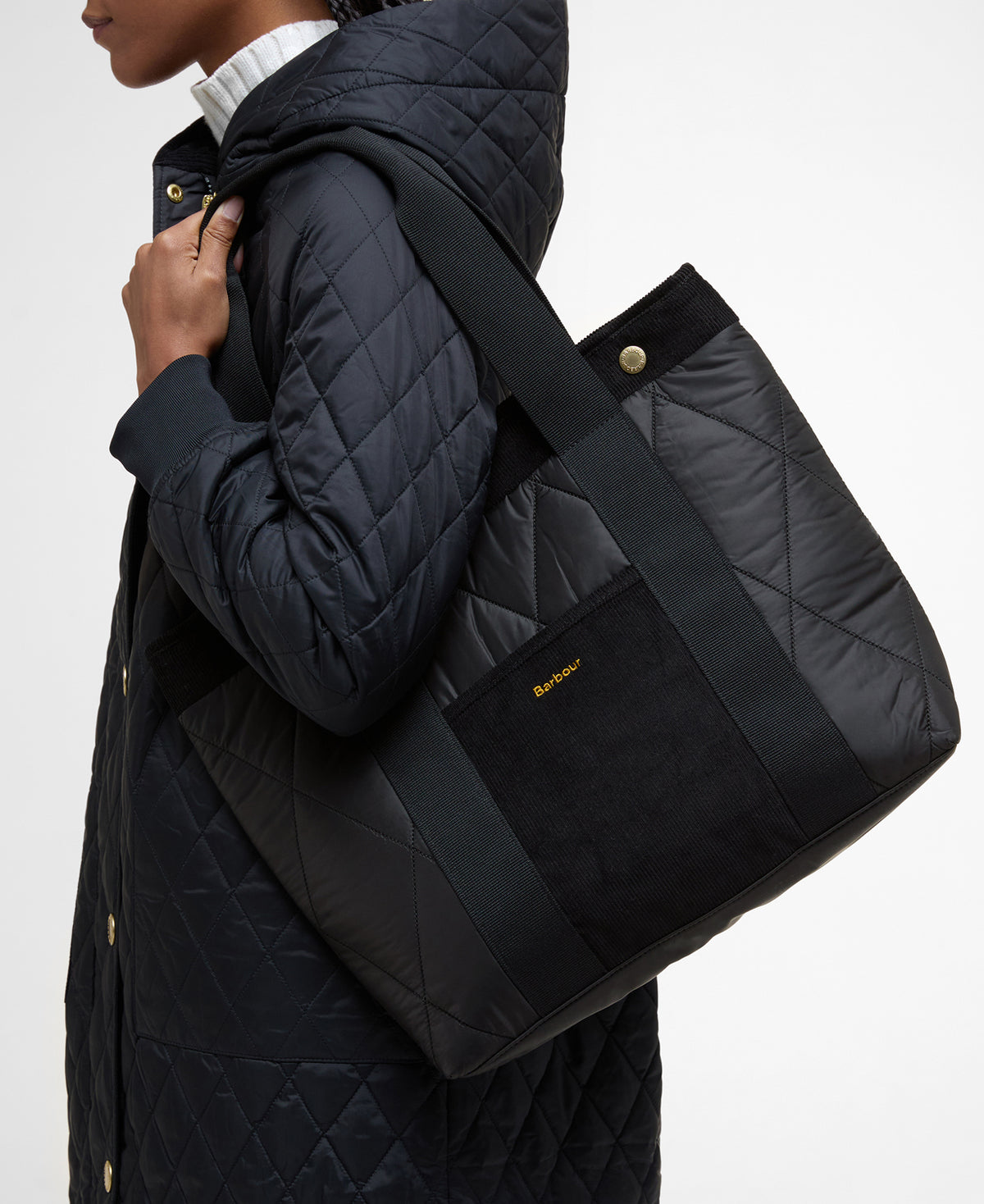 Healy Tote Bag - Black/Ancient