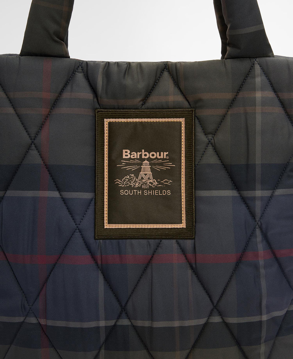 Tartan Arlene Quilted Tote Bag - Shadow Classic Tartan