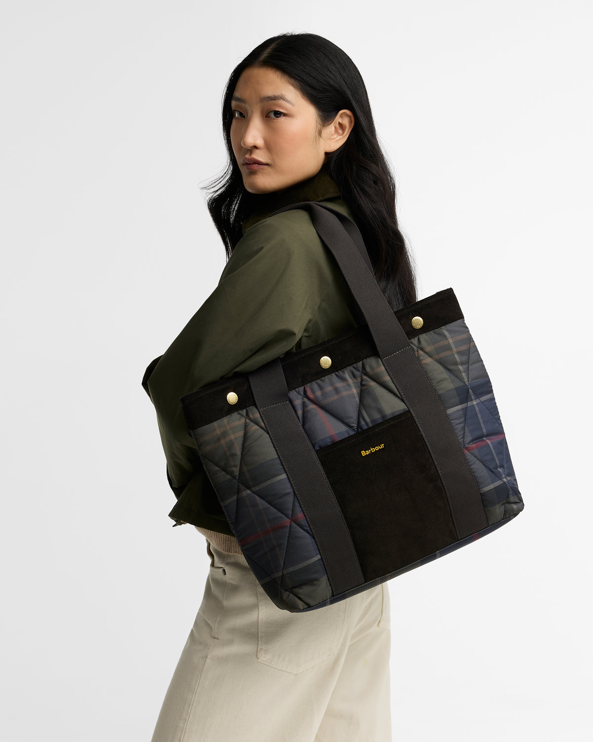 Healy Tartan Tote Bag - Shadow Classic Tartan