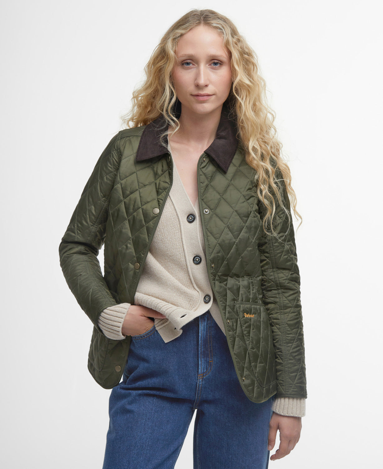 Annandale Quilted Jacket - Olive