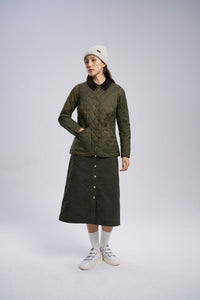 Annandale Quilted Jacket - Olive