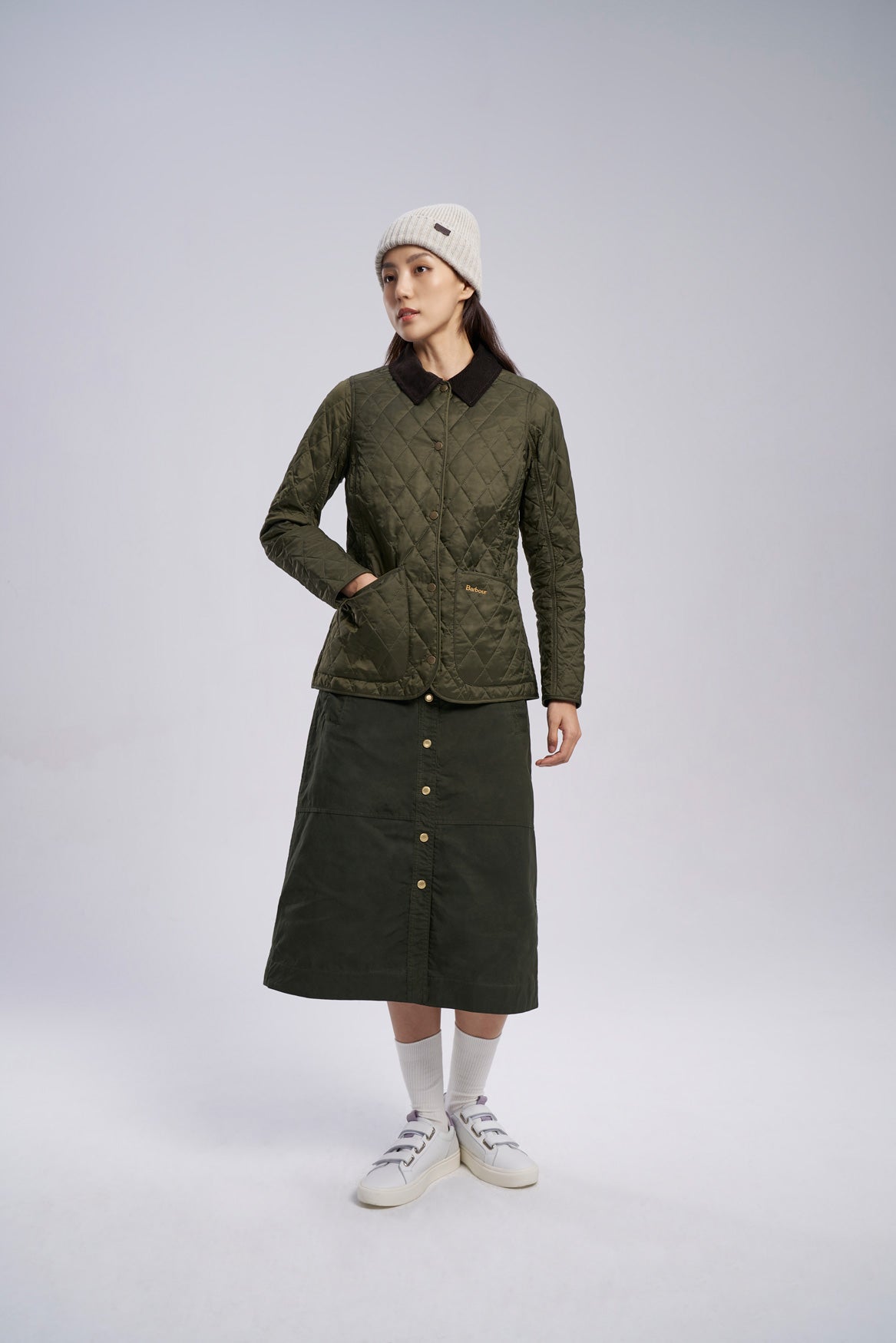 Annandale Quilted Jacket - Olive