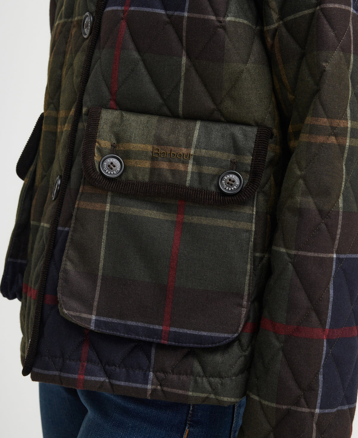 Louden Quilted Jacket - Classic Tartan