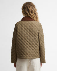 Aylesby Quilted Jacket - Dusky Green