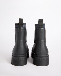 Cynthia Chelsea Welly - Black/Shadow Tartan