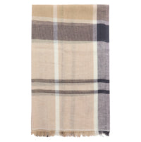 Abigail Tartan Scarf - Dress Navy