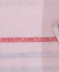 Abigail Tartan Scarf - Cherry Blossom