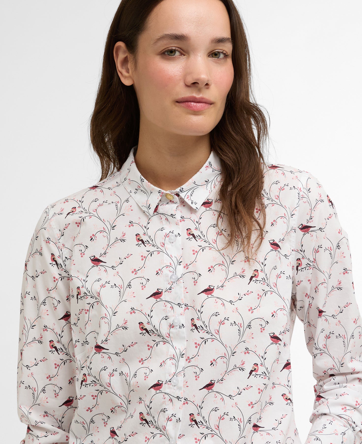Brambles Shirt - Bird Print