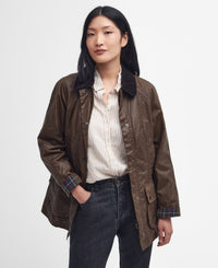 Beadnell Wax Jacket - Bark