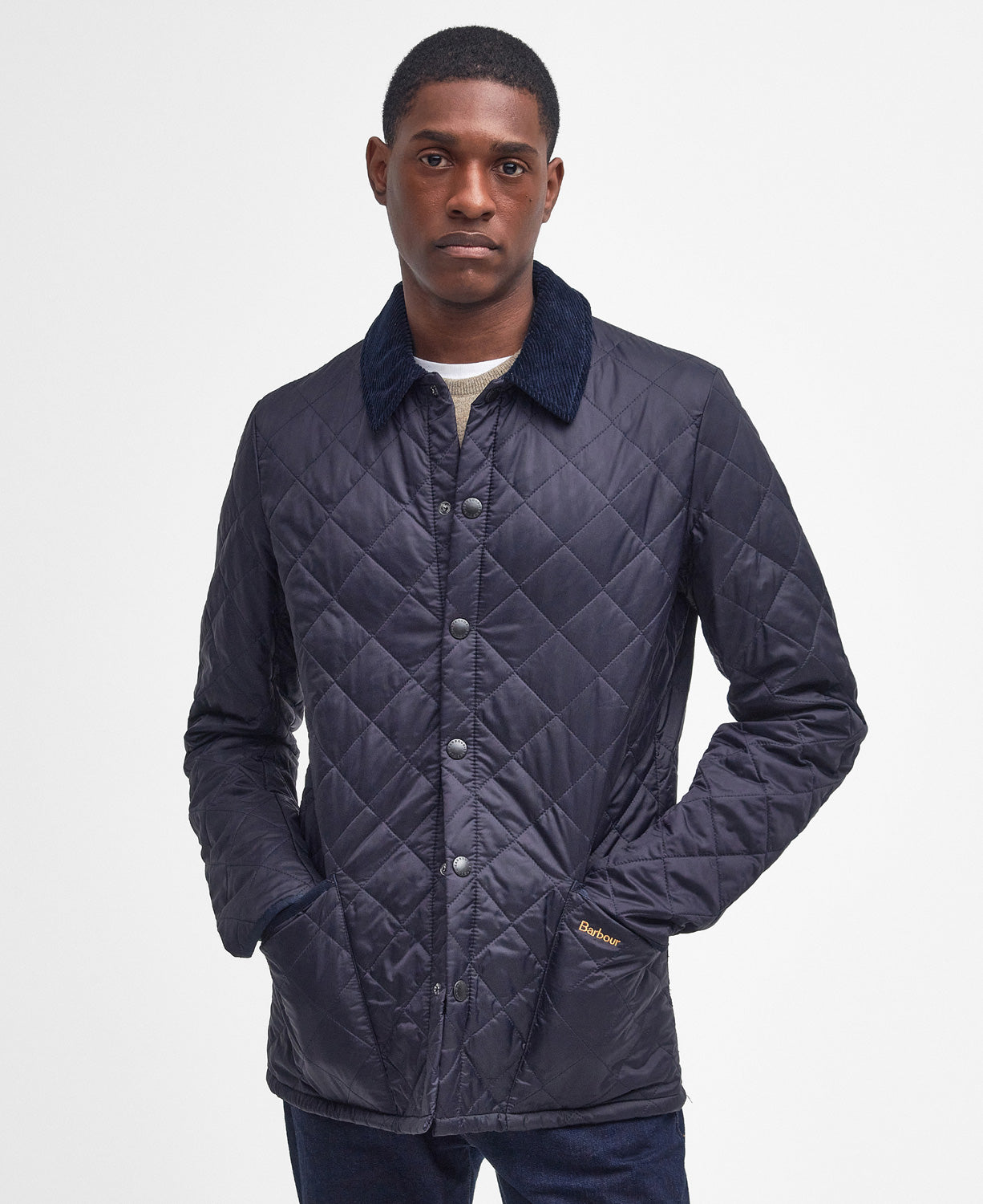 Heritage Liddesdale Quilted Jacket - Navy