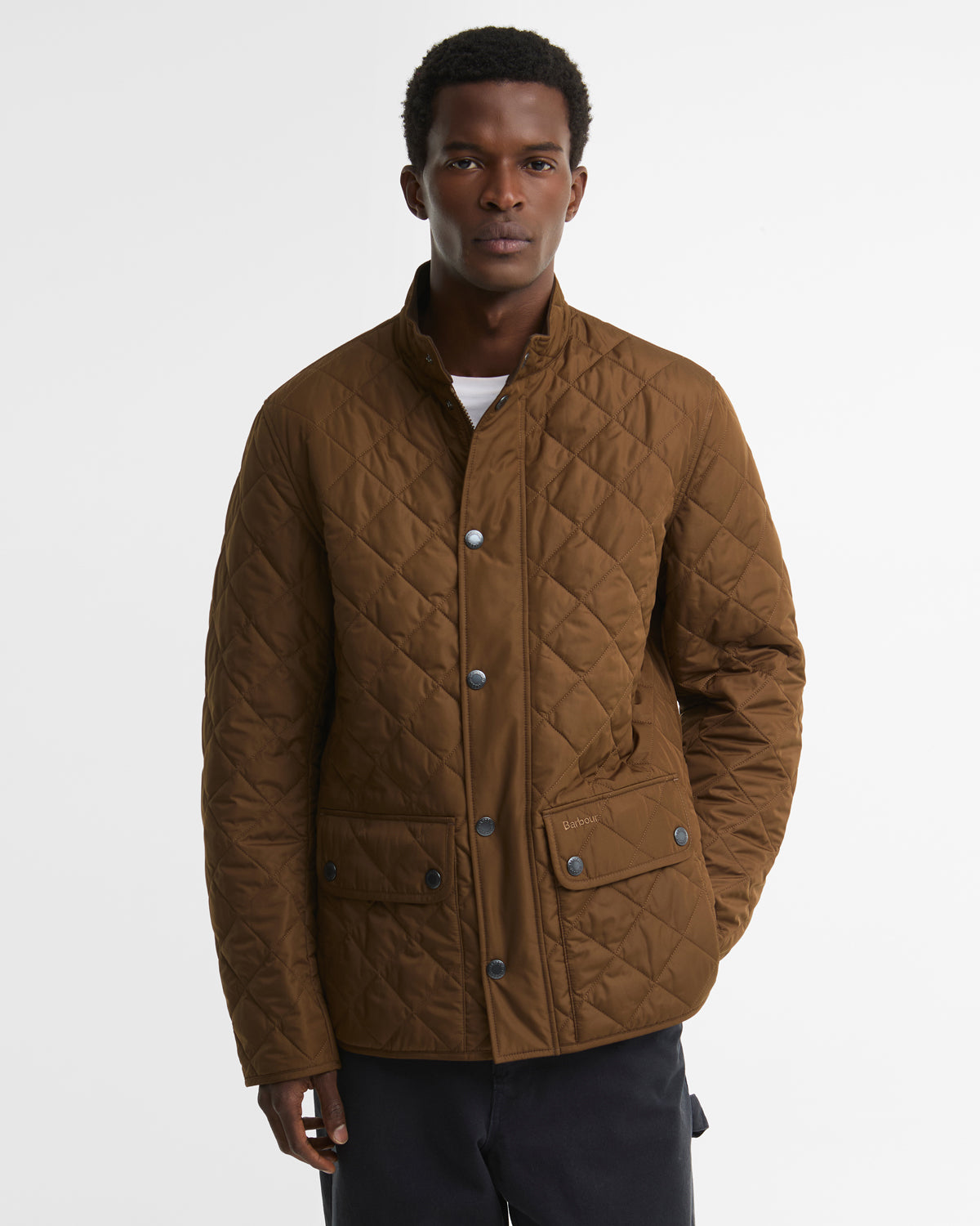 Lowerdale Quilted Jacket - Dark Sand
