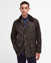 Ashby Wax Jacket - Olive