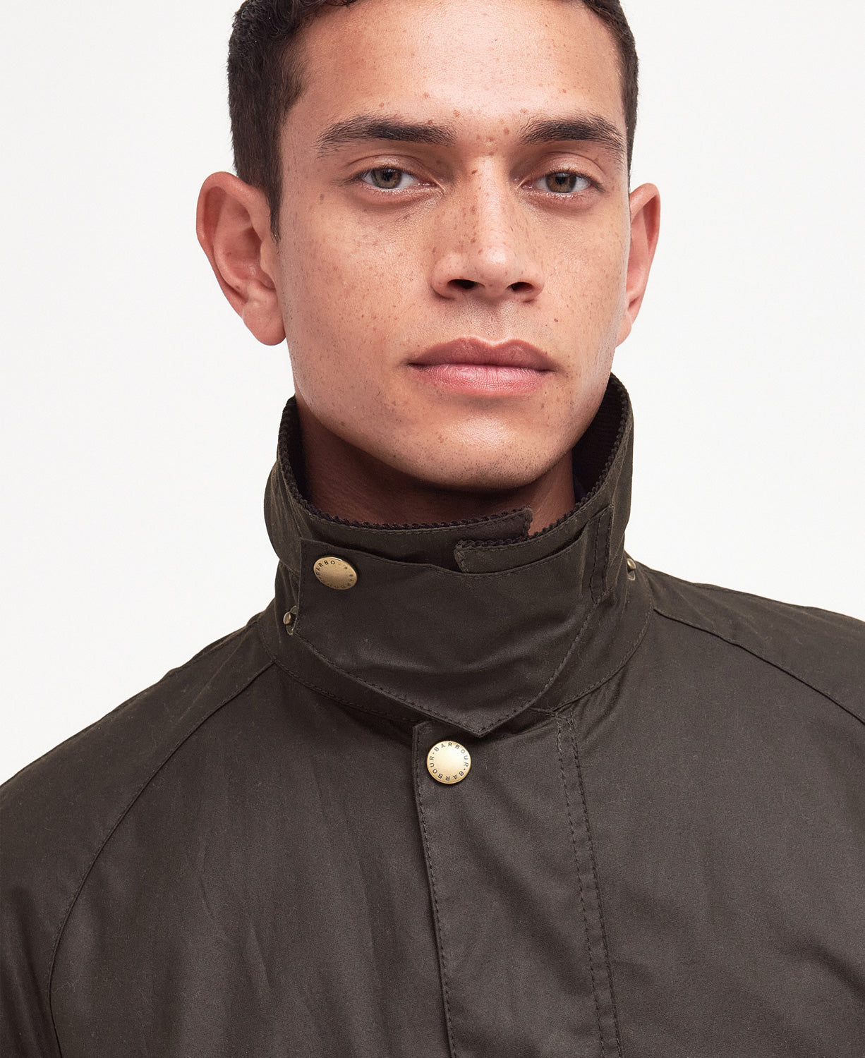 Ashby Wax Jacket - Olive