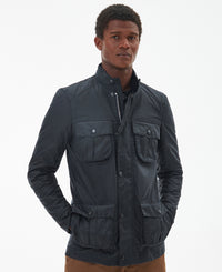 Corbridge Wax Jacket - Navy/Classic