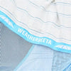 Breeze Combo Scrunch Neck - White/Blue/Lemon