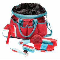 Deluxe Grooming Kit 6 piece - Watermelon/Blue