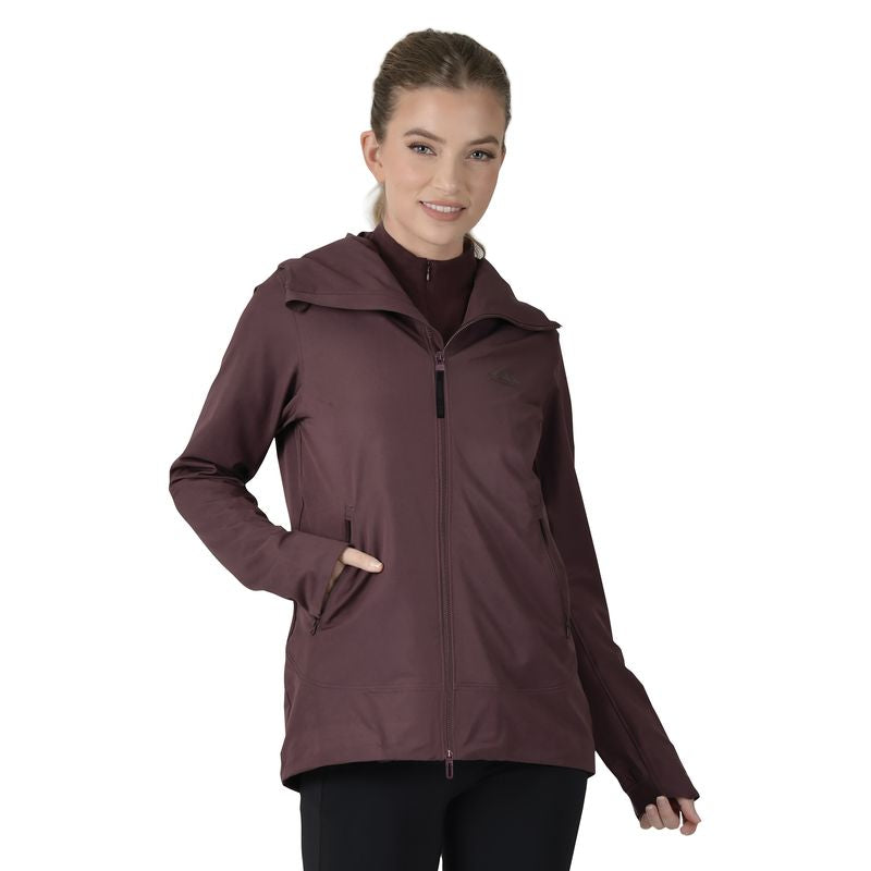 Abrasion Proof Stretch Riding Jacket - Mulberry