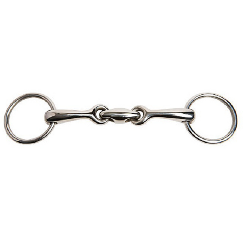 Loose Ring Oval Link Snaffle - JP Curve