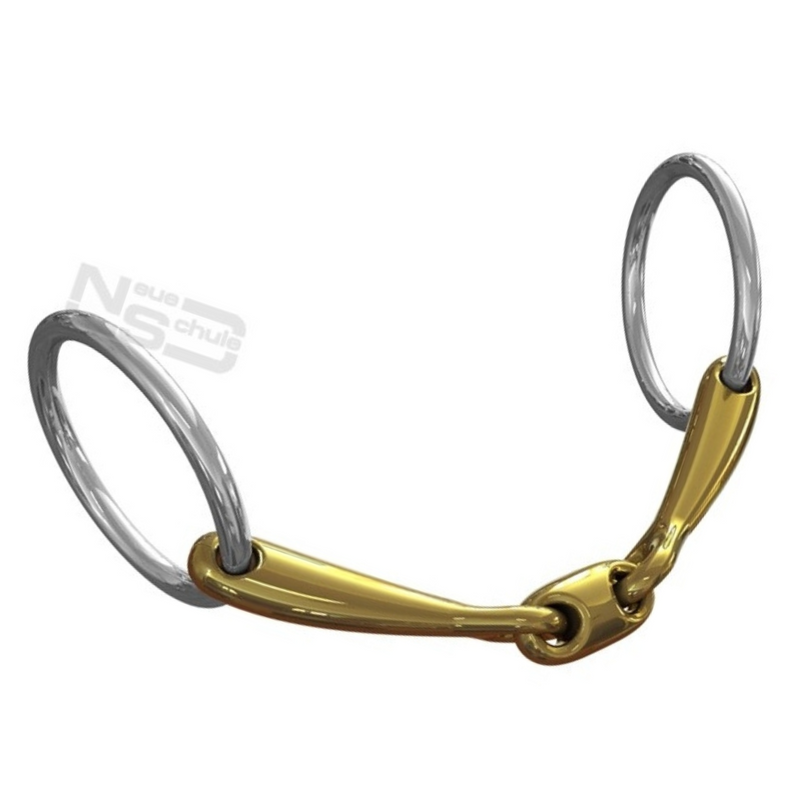 Tranz Angled Lozenge Loose Ring Bradoon