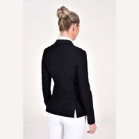 Jersey Mesh Riding Jacket - Black