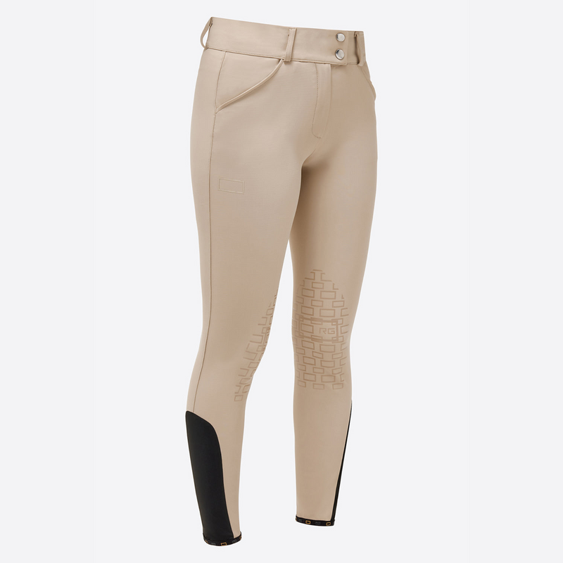 High Waist Riding Breeches - Beige