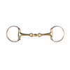 Eggbutt Double Jointed German Argentan Gold Snaffle