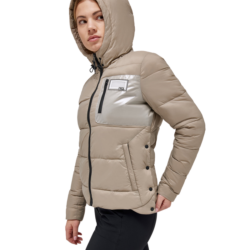 RG Quilted Puffer Jacket - Sand