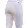 Grand Prix Women's Suede Full Seat Breeches - White