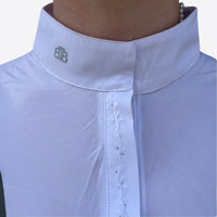 Audrey Short Sleeve Show Top - Grey