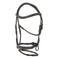 Anatomical Fancy Stitch Bridle Brown Hack