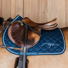 Saddle Pad Diamond Navy - Full