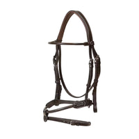 Working Round Leather Bridle - Brown