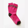 Lambswool Socks - Brown/Pink