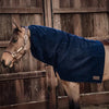 Heavy Fleece Horse Scarf - Navy