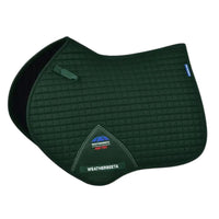 Prime Air-Tec Jump Shaped Saddle Pad - Forest Green Large