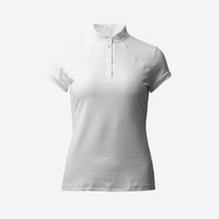 Liv Short Sleeve Show Shirt - White