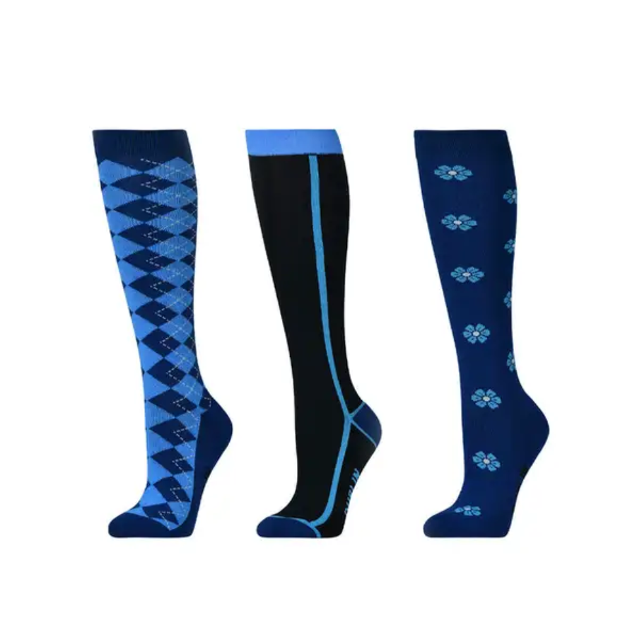 Adult 3 pack Socks - Classic Royal Blue