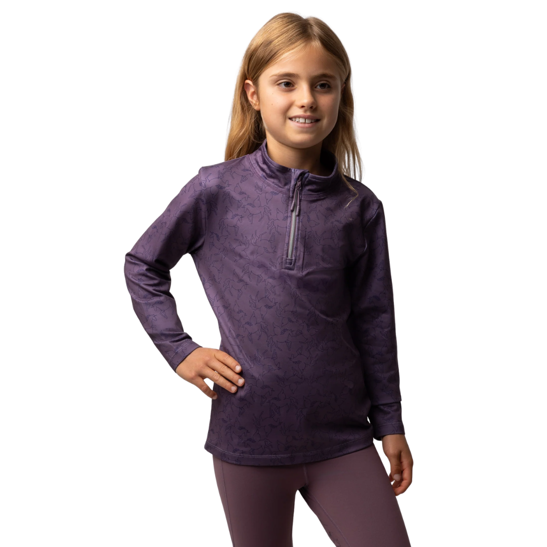 Pegasus JR Training Shirt - Flint Purple