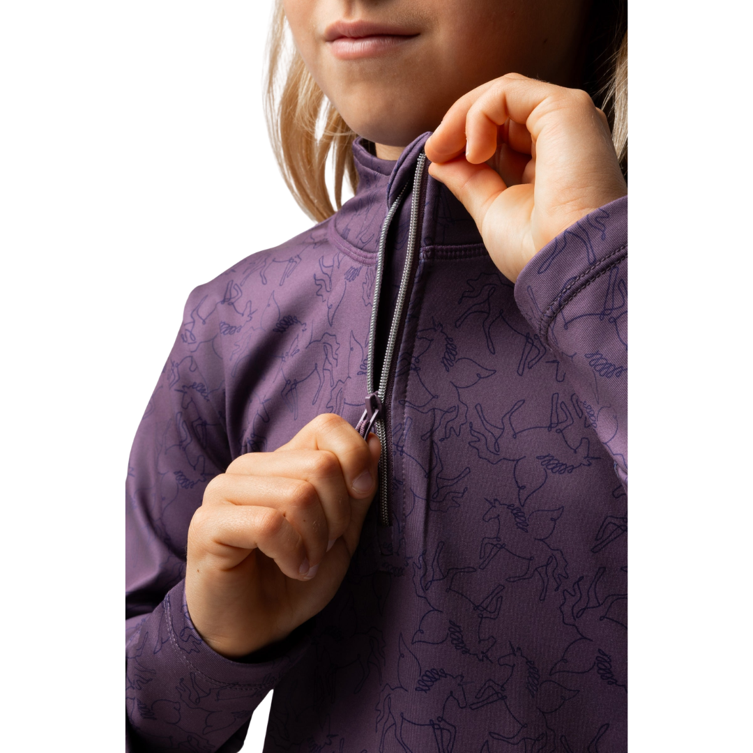 Pegasus JR Training Shirt - Flint Purple