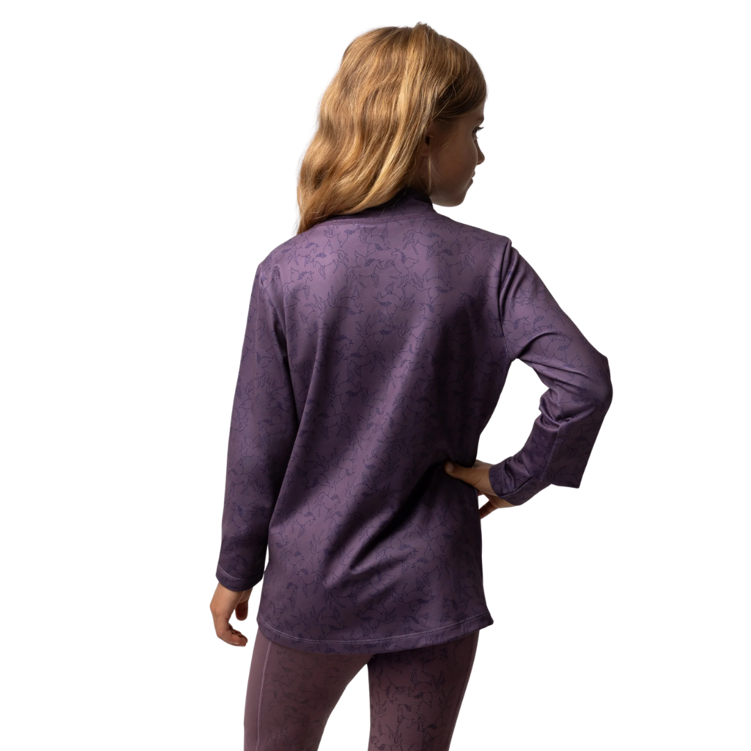 Pegasus JR Training Shirt - Flint Purple