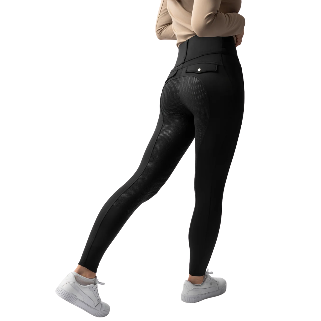 Anya FG Hybrid Thermotights - Black