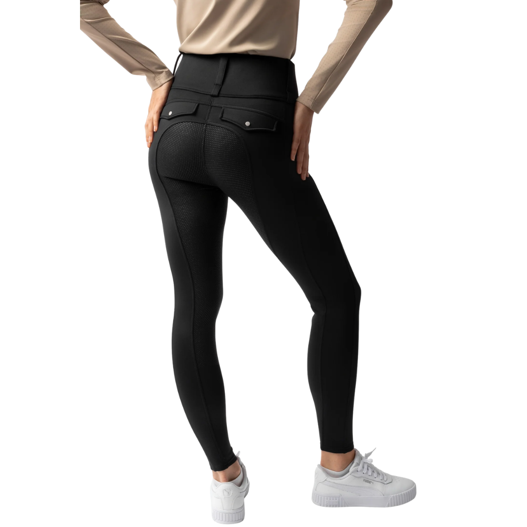 Anya FG Hybrid Thermotights - Black